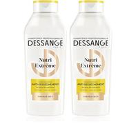 DESSANGE - Shampoing Nutri-Extrême - Formule Enrichie En Céramide & Huile De Camélia - Anti-Dessèchement - Nourrit, Protège & Adoucit - Cheveux Secs - 280ml (Lot de 2)