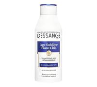 DESSANGE - Shampooing Âge Sublime Blanc Chic 250Ml - Soin cheveux éclatants et resplendissants - Formule avancée pour tous types de cheveux - Lot De 3