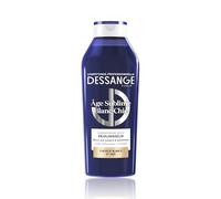 DESSANGE Shampooing Bleu Déjaunisseur Cheveux Blancs Gris 280ml Âge Sublime | Acide hyaluronique & extrait orchidée, Neutralise reflets jaunes, Nourrit & ravive éclat, Formule bleue professionnelle