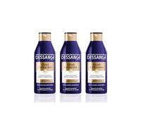 Dessange - Shampooing Bleu Nutri-Correcteur - Pour Cheveux Blonds Colorés ou Décolorés - Blond Californien - 250 ml - lot de 3
