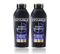 DESSANGE - Shampoing sans sulfates réparateur - Kératine végétale & Acide hyaluronique - Lot 2x280ml