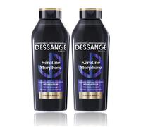 Dessange Shampooing Kératine Morphose Sans Sulfates Réparateur Cheveux Abîmés 280ml Lot de 2