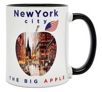 DESSAPT Arts Mug New York Wall Street - Paroi Intériere et Anse Noir