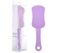 DESSATA Nouveauté ! Brosse à cheveux démêlante anti-enchevêtrement avec poignée Couleur : violet
