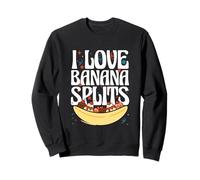 Dessert à la crème glacée Funny Banana I Love Banana Splits Sweatshirt
