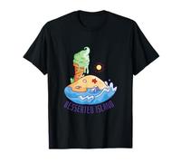 Dessert Amusant sur Une Glace à la Plage sur Une île déserte T-Shirt
