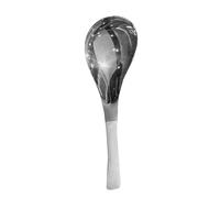Dessert Spoons Metal, Dinner Table Spoons for Child and with Adults, Mirror Polished Finish with Heavy Duty Feature, Stainless Steel Multifunctional Utensils Boys Girls Kitchen Dining Silver Gold 1pc