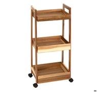 5five Desserte 3 niveaux en acacia L 40 cm