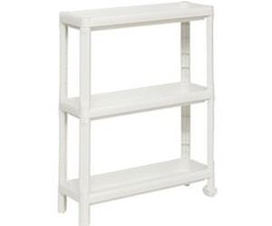 Desserte 3 niveaux plastique blanc 5five Blanc G