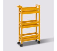 FIVE Simply Smart - Desserte de Cuisine "3 Niveaux" 75cm Jaune Moutarde Jaune G