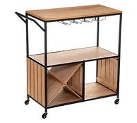 Desserte Bakos - métal & Bois - Atmosphera créateur d'intérieur
