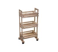 Paris Prix Desserte en bois 5five 3 cagettes Marron G