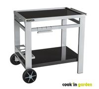 Desserte MÉDIA M pour plancha - Gris - Cook'in Garden
