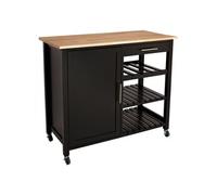 Desserte de cuisine noire modèle CLAUDE GM Atmosphera Noir G