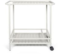 Desserte de jardin - LIVOO - GS163C - Acier résistant à la rouille - 2 roulettes - 61 x 42 cm