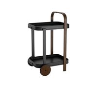 Umbra - Desserte en acier 2 plateaux Bellwood noir Noir