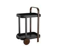 - Desserte en acier 2 plateaux Bellwood noir