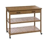 Desserte Îlot De Cuisine 4 Niveaux En Bambou L 108 Cm