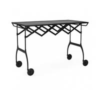 Desserte mobile Battista pliable mat LxWxH 100x54x69cm