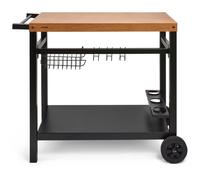 Livoo Chariot pour plancha gs131 – Noir/Bois