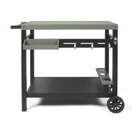 Desserte pour plancha - LIVOO - GS167V - Vert / Noir - 85 x 50 cm