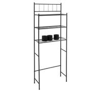 Desserte pour wc store noir 58.5x24.5x165