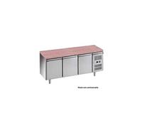 DESSERTE REFRIGEREE INOX -2/+8°C GAZ R290 - R600a - Inox3Pleine