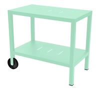 Desserte roulante de jardin FERMOB Quiberon - Vert Opaline