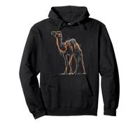 Desserts Fantaisie Camel Amoureux des Animaux Science-Fiction Sweat à Capuche