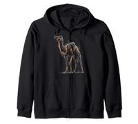 Desserts Fantaisie Camel Amoureux des Animaux Science-Fiction Sweat à Capuche