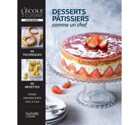 Desserts pâtissiers comme un chef