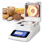 Dessiccateur,Analyseur D'humidité De Laboratoire À Chauffage Halogène,Capacité De 120 G,Humidité 0,01 %,Lampe Halogène Annulaire De 450 W,Pour Applications Agricoles Et Industrielles,A-1205