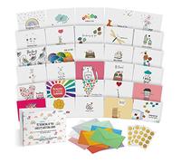 Dessie 30 cartes uniques « Thinking of You » avec vœux à l'intérieur