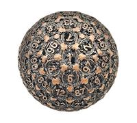 désSimples À 100 Faces - désPolyédriques en Métal, Accessoire De Jeu RPG Brillant, Outil De Table, Polyvalent pour Les Jeux De Rôle | Jeux De Société Donjons Dragons Aventures sur Table Amusant À Co