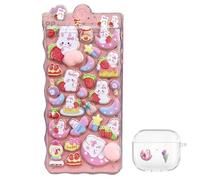 Dessin animé 3D - 17 x 9 cm - Motifs assortis en relief pour enfants | Garçons, filles, adolescents | Décalques amusants pour scrapbooking, ordinateur portable, journal, étui de téléphone, ordinateur