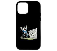 Dessin animé Amusant de célébration des buts de Football de Stick Man Coque pour iPhone 12 Mini