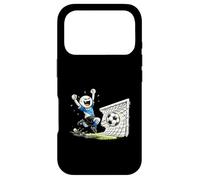 Dessin animé Amusant de célébration des buts de Football de Stick Man Coque pour iPhone 17 Pro