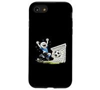 Dessin animé Amusant de célébration des buts de Football de Stick Man Coque pour iPhone SE (2020) / 7/8