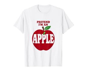 Dessin animé Amusant pour Halloween Pretend I'm an Apple T-Shirt