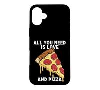 Dessin animé Amusant, Tout ce Dont Vous Avez Besoin, C'est de l'amour et de Coque pour iPhone 16 Plus