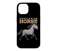 Dessin animé Andalou Cheval Ferme Amoureux des Animaux Chevaux Mignons Coque pour iPhone 14