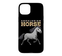 Dessin animé Andalou Cheval Ferme Amoureux des Animaux Chevaux Mignons Coque pour iPhone 15 Plus