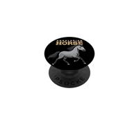 Dessin animé Andalou Cheval Ferme Amoureux des Animaux Chevaux Mignons PopSockets PopGrip Adhésif