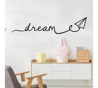 Dessin animé autocollant mural d’avion géométrique voyage de voyage pour adolescents introduction inspirante autocollant de jeu autocollant de salle autocollant vinyle