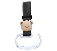 Dessin animé Bear Stroller Bag Clip, Portable Stroller Aluminium Hook, Large Multi-functional Stroller Straps Clips for Diaper Bags, Convenient Baby Gear Organizer Clip Let me know if you'd like any