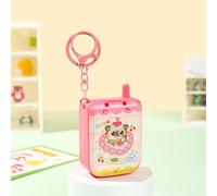 Dessin animé Capibara Collision Choc électrique Labyrinthe Jouet drôle Dessin animé téléphone Portable Trousseau Puzzle Jeu Montessori Jouet pour garçons Filles