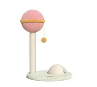 Dessin Animé Chat Escalade Cadre Tout-en-Un Multifonctionnel Petit Non-Occupation Meulage Griffe Planche À Gratter Chat Étagère(D)