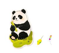 Dessin animé Chaton Patin en feutre adhésif mural protecteur de meubles sans perte de poils Design gain de place Planche à griffes de chats