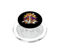 Dessin animé Chess King Fox Crown Knight Pawn Royal Strategy PopSockets PopGrip pour MagSafe