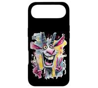 Dessin animé chèvre Double Paix Graffiti Pop Art Graphique Visage Coque pour iPhone Air